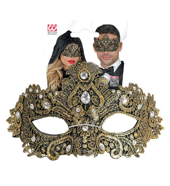 Oogmasker Theater Goud van Widmann koop je bij Partywinkel