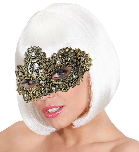 Oogmasker Theater Goud van Widmann koop je bij Partywinkel