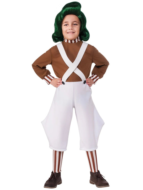 Oompa Loompa Kostuum Jongens van Rubies koop je bij Partywinkel