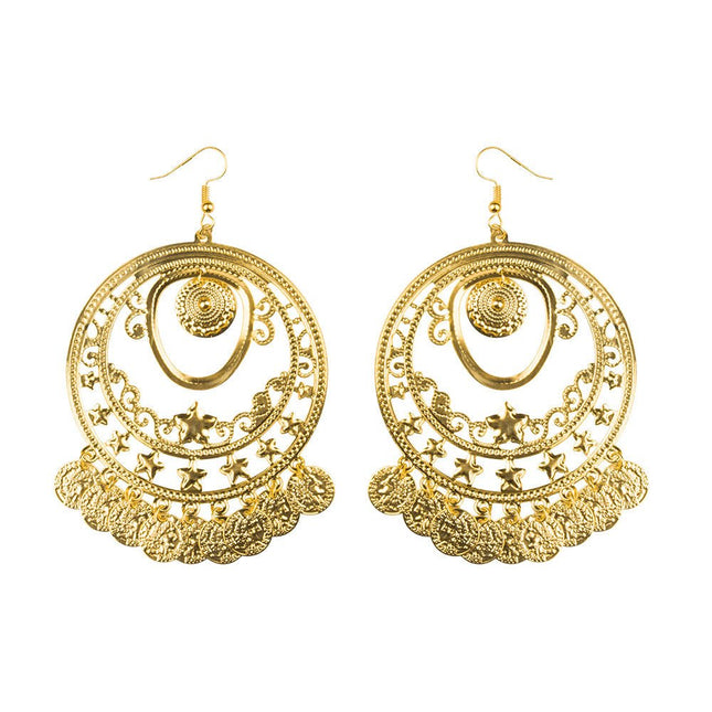Oorbellen Belly Dance Goud van Boland koop je bij Partywinkel