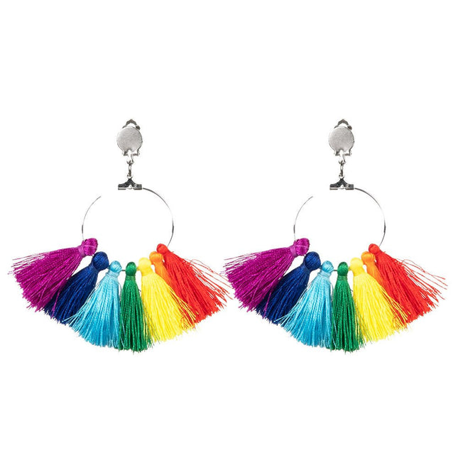 Oorbellen Regenboog van Boland koop je bij Partywinkel