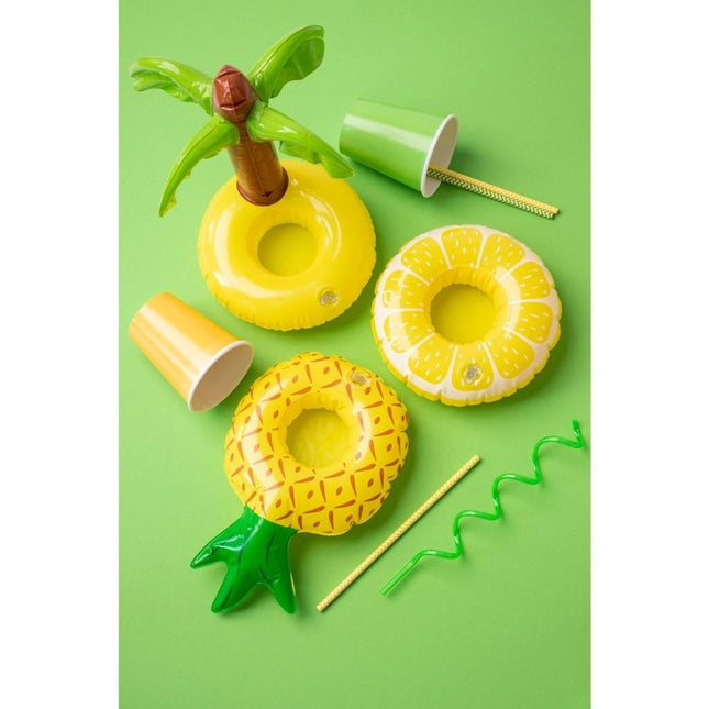 Opblaas Palmboom Bekerhouder 25cm van Folat koop je bij Partywinkel