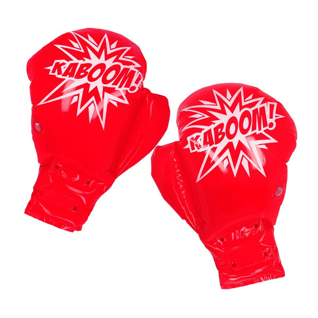Opblaasbaar Boxhandschoenen 48cm van Boland koop je bij Partywinkel