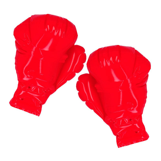 Opblaasbaar Boxhandschoenen 48cm van Boland koop je bij Partywinkel