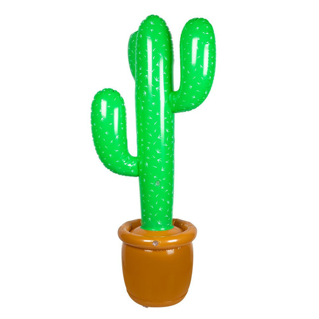 Opblaasbaar Cactus 86cm van Boland koop je bij Partywinkel