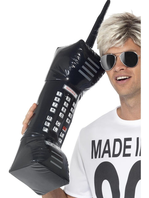 Opblaasbaar Mobiele Telefoon 76cm van Smiffys koop je bij Partywinkel