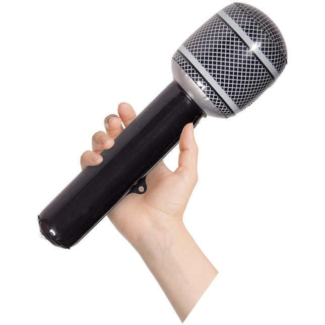 Opblaasbare Microfoon 32cm van Folat koop je bij Partywinkel
