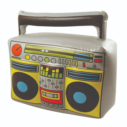 Opblaasbare Radio Boombox van Partychimp koop je bij Partywinkel