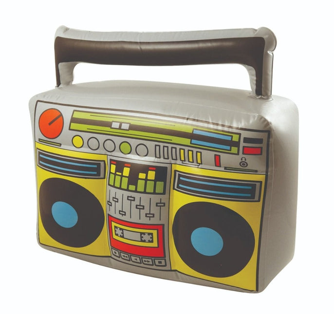 Opblaasbare Radio Boombox van Partychimp koop je bij Partywinkel