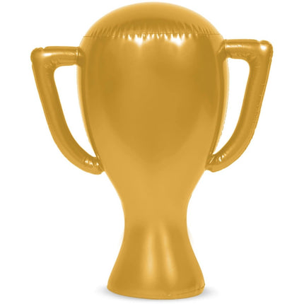 Opblaasbare Troffee Goudkleurig - 45 cm van Folat koop je bij Partywinkel