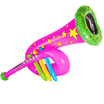 Opblaasbare Tuba Roze van Widmann koop je bij Partywinkel