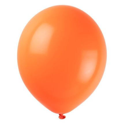 Oranje Ballonnen 30cm 50st van Unique koop je bij Partywinkel