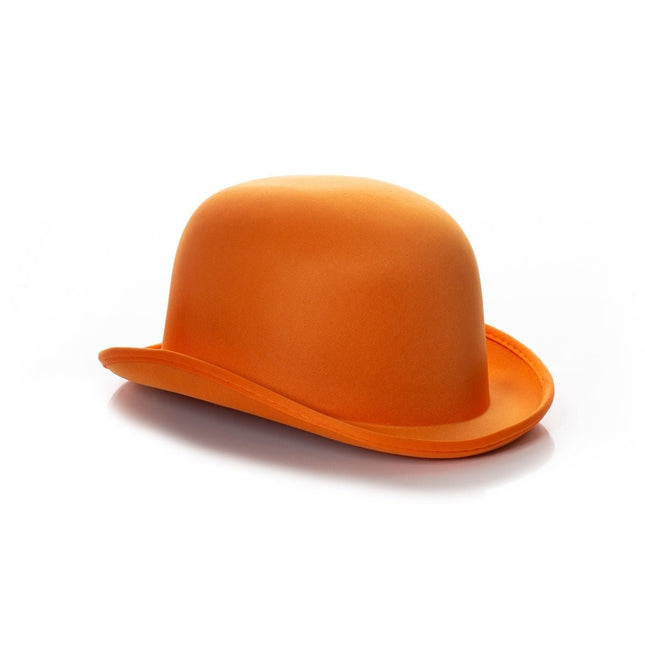 Oranje Bolhoed Satijn van Partychimp koop je bij Partywinkel