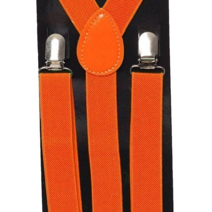 Oranje Bretels Neon van Partychimp koop je bij Partywinkel