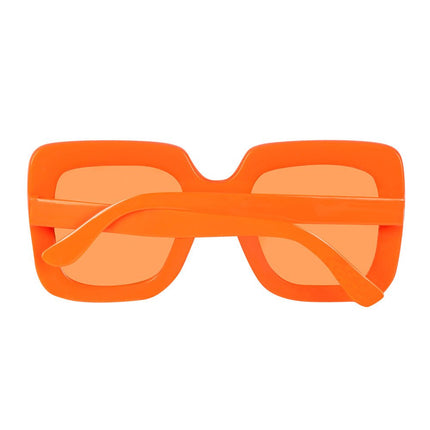 Oranje Bril Glitters van Boland koop je bij Partywinkel