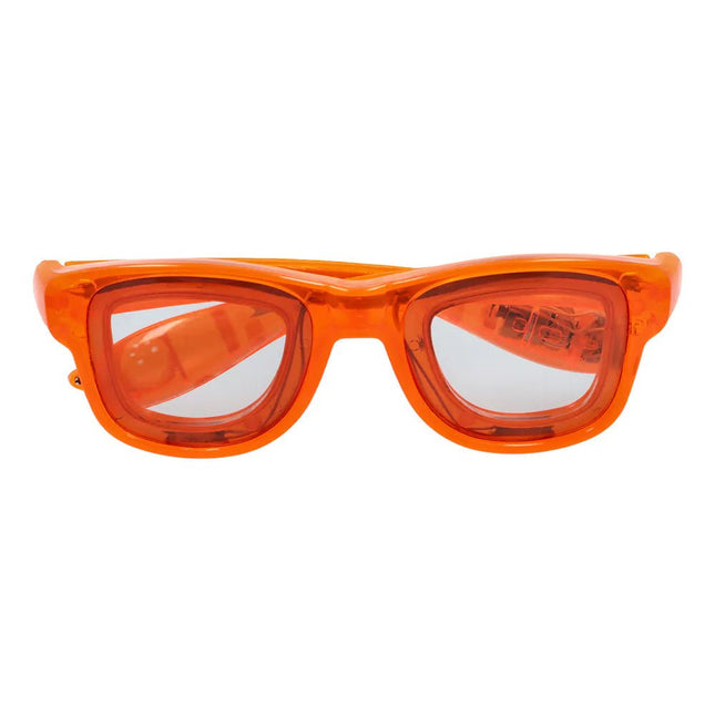 Oranje Bril Met Led van Boland koop je bij Partywinkel