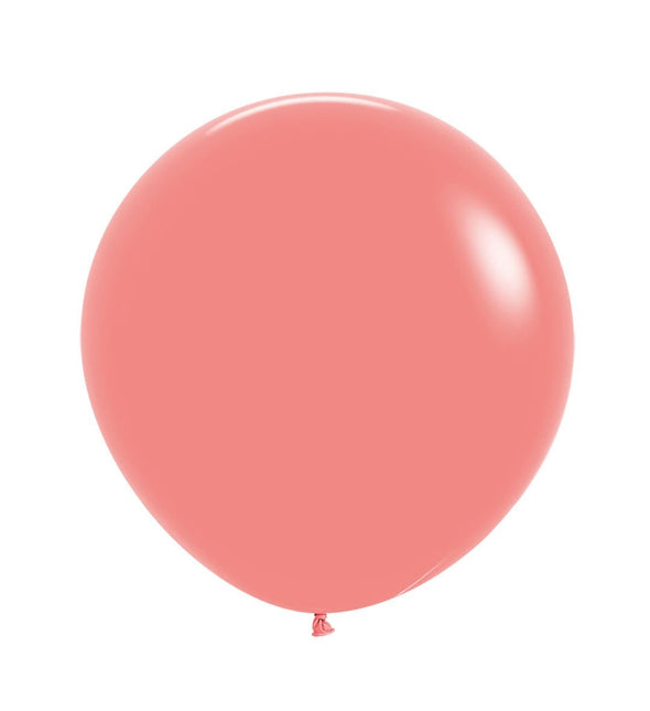 Oranje Cantaloupe Ballonnen 61cm 3st van Sempertex koop je bij Partywinkel