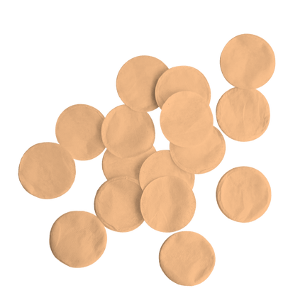 Oranje Confetti Pastel 50gr van Paper Dreams koop je bij Partywinkel