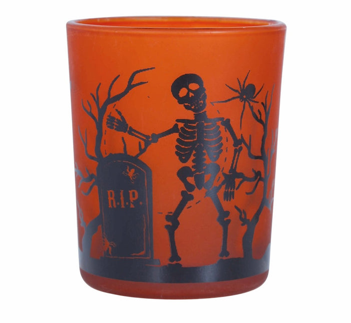 Oranje Halloween Bekers Happy Halloween van Fiestas Guirca koop je bij Partywinkel