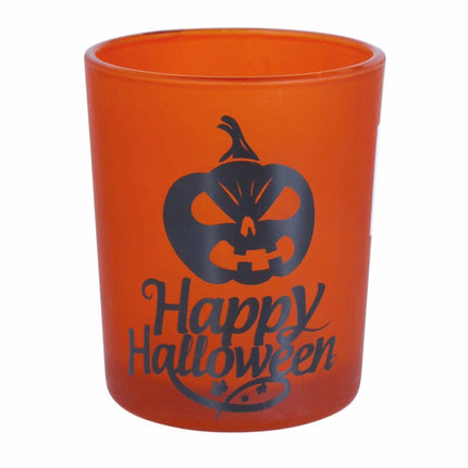 Oranje Halloween Bekers Happy Halloween van Fiestas Guirca koop je bij Partywinkel