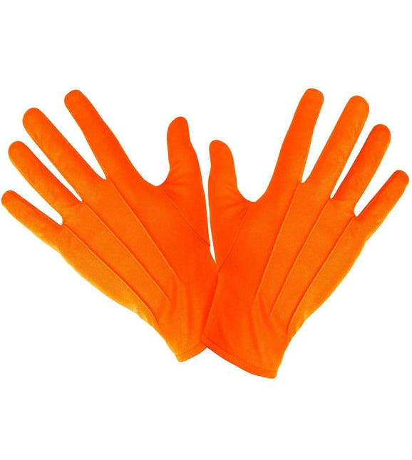 Oranje Handschoenen van Widmann koop je bij Partywinkel