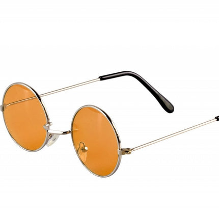Oranje Hippie Bril van Wilbers & Wilbers koop je bij Partywinkel
