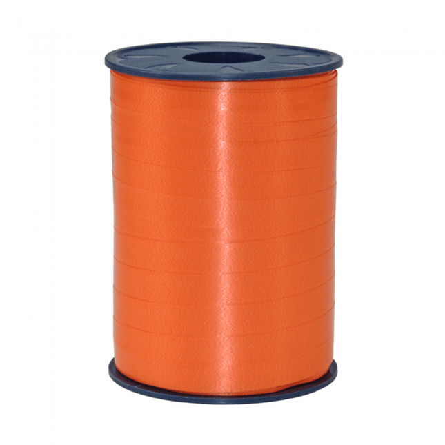 Oranje Lint 10mm 250m van WeFiesta koop je bij Partywinkel