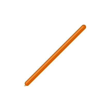 Oranje Modelleerballonnen 5cm 150cm 50st van Balloonia koop je bij Partywinkel