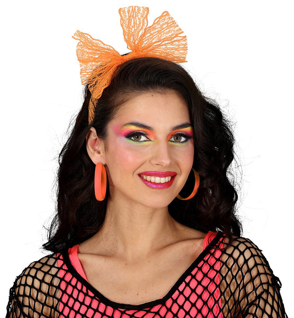 Oranje Oorbellen van Fiestas Guirca koop je bij Partywinkel