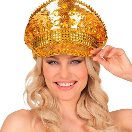 Oranje Pet Pailletten van Widmann koop je bij Partywinkel