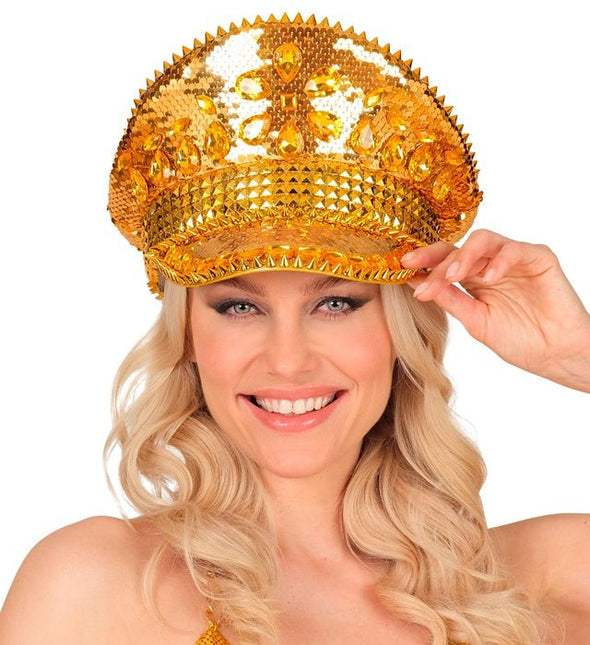 Oranje Pet Pailletten van Widmann koop je bij Partywinkel