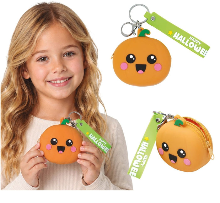 Oranje Pompoen Portemonee van Fiestas Guirca koop je bij Partywinkel