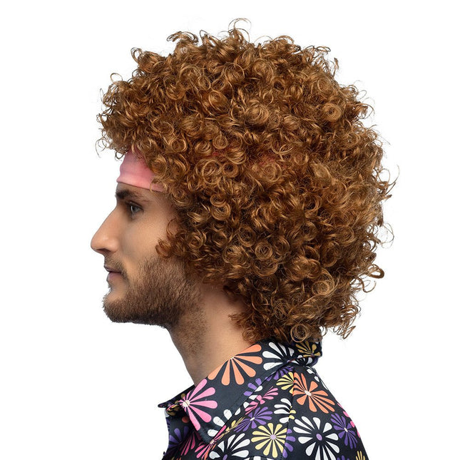 Oranje Pruik Hippie van Boland koop je bij Partywinkel