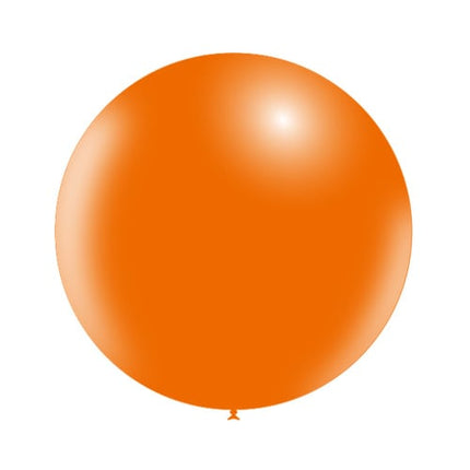 Oranje Reuze Ballon 60cm van Balloonia koop je bij Partywinkel