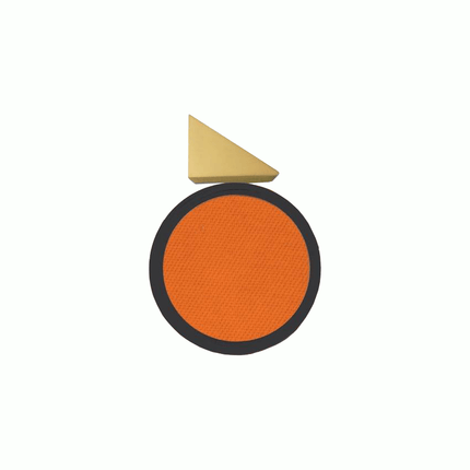 Oranje Schmink met Spons 9gr van Fiestas Guirca koop je bij Partywinkel