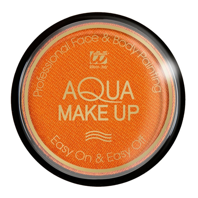 Oranje Schmink Metallic 15gr van Widmann koop je bij Partywinkel