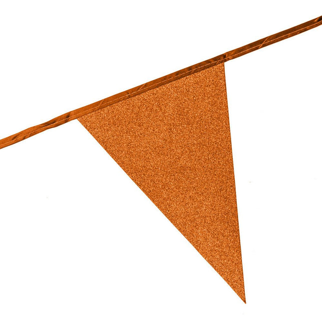Oranje Slinger Glitter 6m van WeFiesta koop je bij Partywinkel