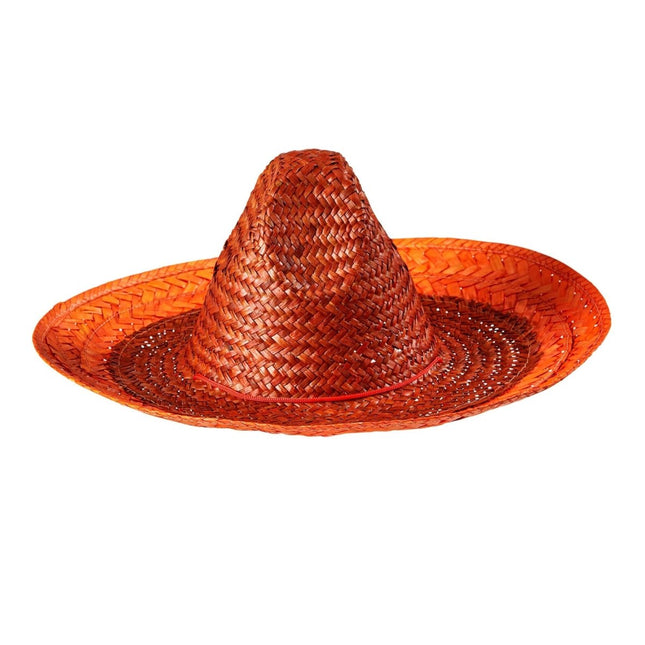 Oranje Sombrero 48cm van Widmann koop je bij Partywinkel