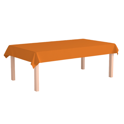 Oranje Tafelkleed 2,74m van Paper Dreams koop je bij Partywinkel