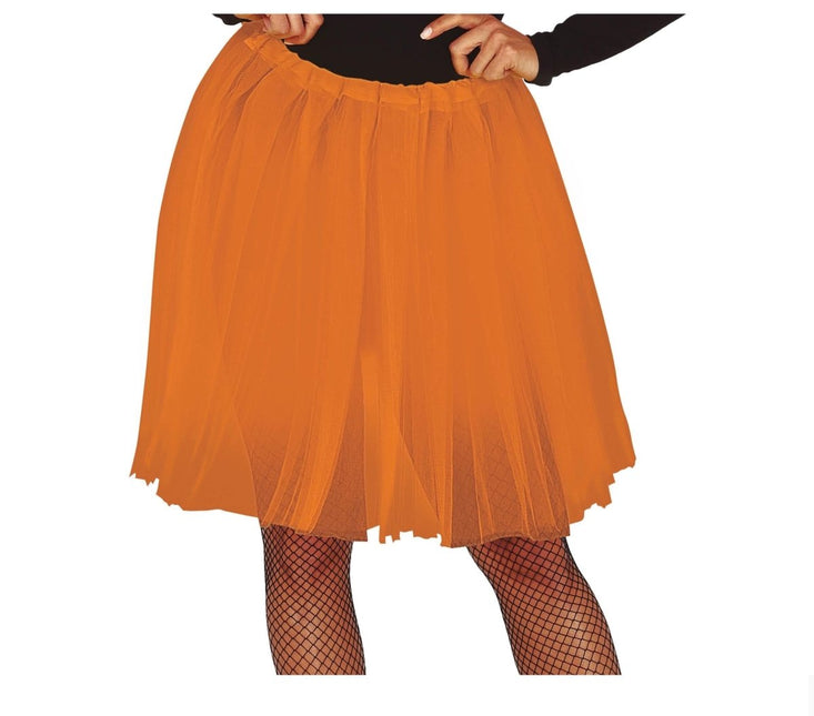 Oranje Tutu Dames 60cm van Fiestas Guirca koop je bij Partywinkel