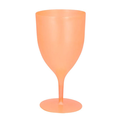 Oranje Wijnglas 350ml van Boland koop je bij Partywinkel