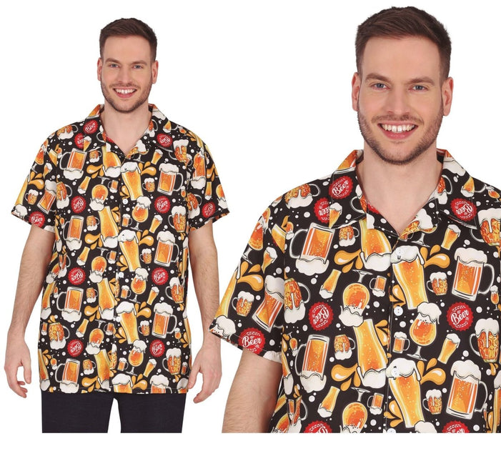 Overhemd Heren Bier van Fiestas Guirca koop je bij Partywinkel