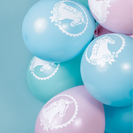 Paard Ballonnen 30cm 8st van Paper Dreams koop je bij Partywinkel