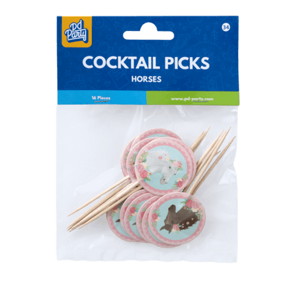 Paard Cocktailprikkers van Paper Dreams koop je bij Partywinkel