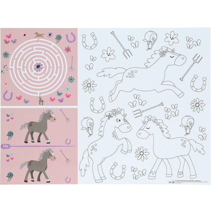 Paard Placemats 40cm 6st van Folat koop je bij Partywinkel
