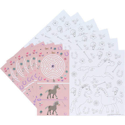 Paard Placemats 40cm 6st van Folat koop je bij Partywinkel
