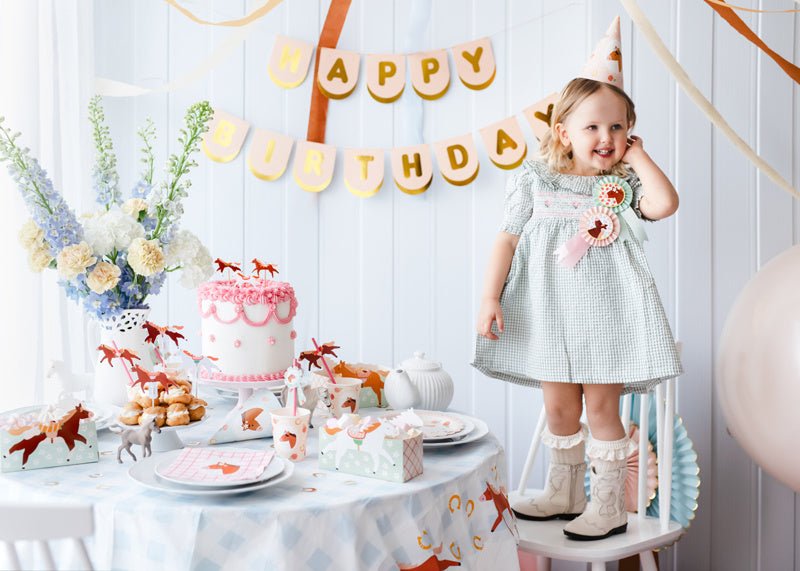 Paard Rozet 3st van Partydeco koop je bij Partywinkel