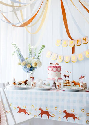 Paard Tafelkleed 1,8m van Partydeco koop je bij Partywinkel