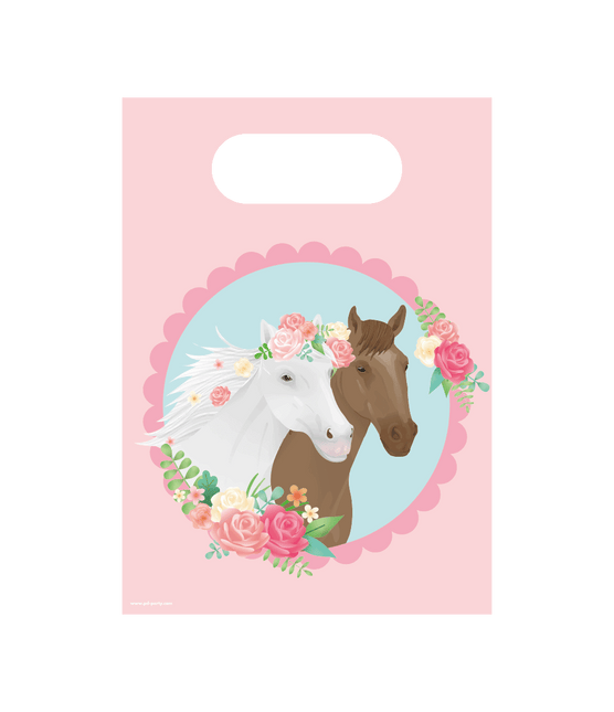 Paard Uitdeelzakjes 6st van Paper Dreams koop je bij Partywinkel