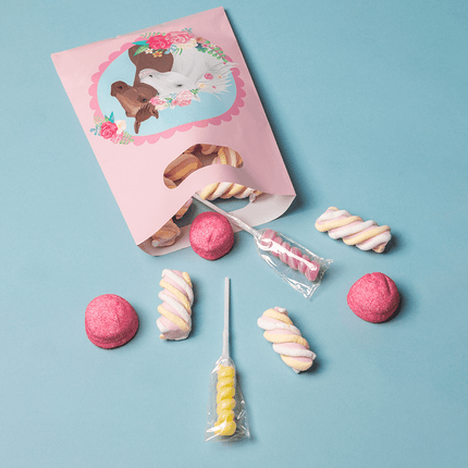 Paard Uitdeelzakjes 6st van Paper Dreams koop je bij Partywinkel